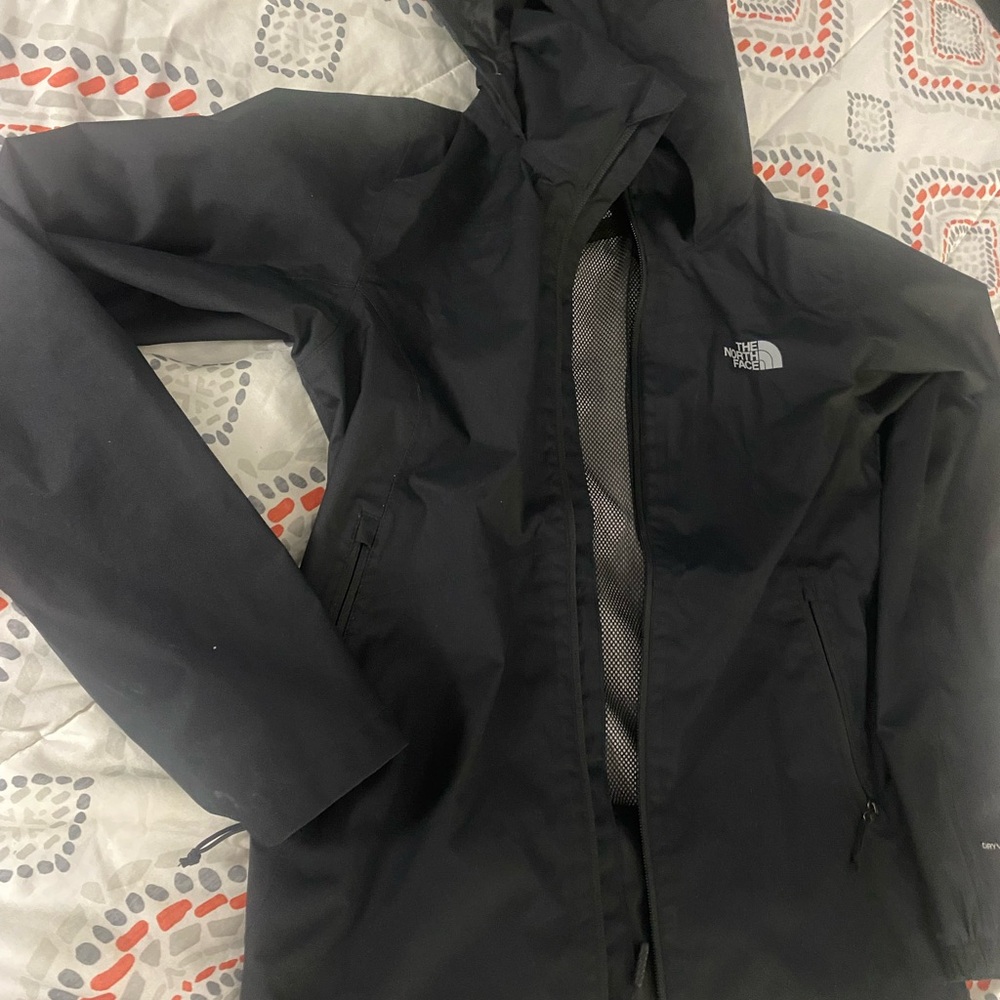 The North Face Jet Black Waterproof Jacket